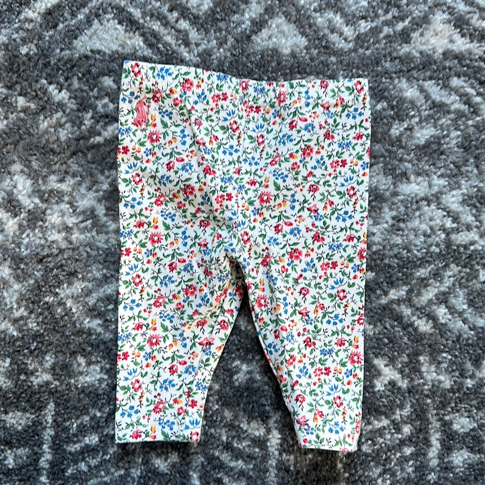 Ralph Lauren Baby Girls Legging - 3M